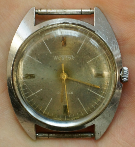 Часы «Восток» (Wostok), 17 камней, СССР.